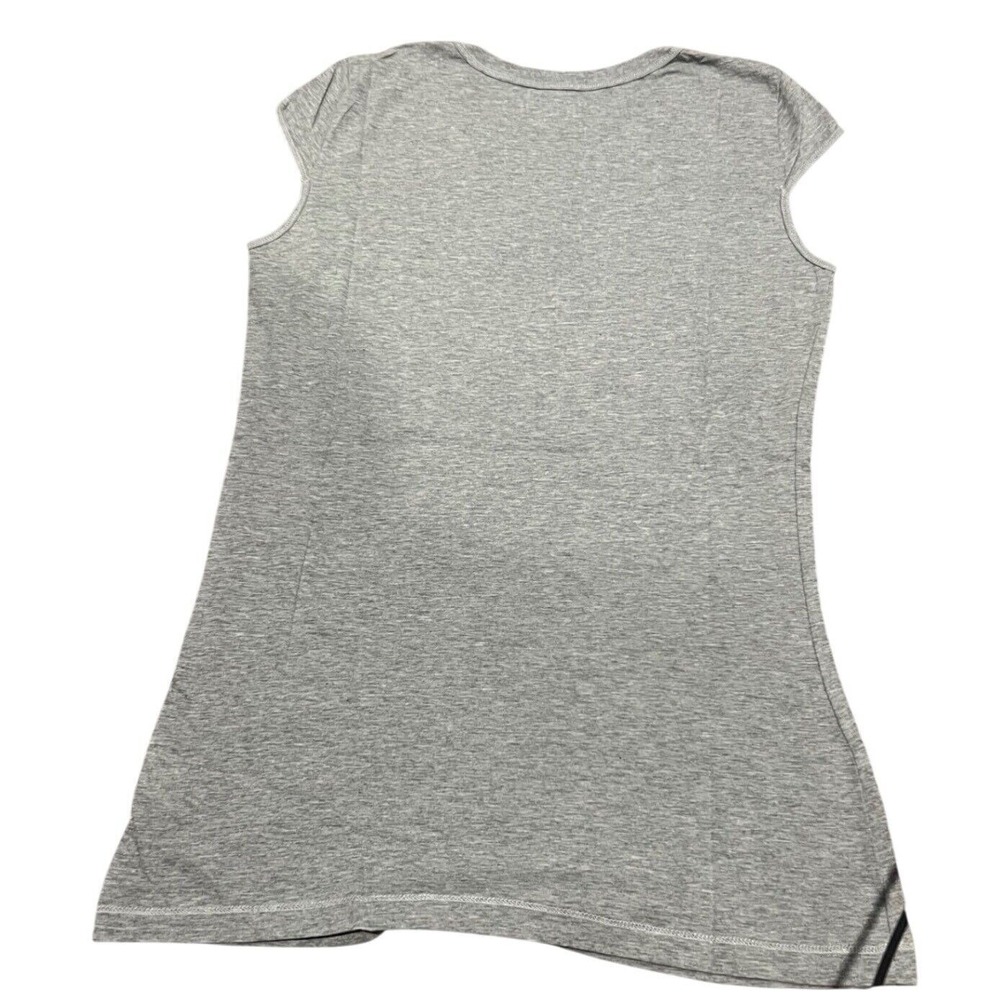NWT Fiorucci X Naomi Campbell Collaboration Gray Cap Sleeve Tee RARE Superstar! - Picture 3 of 6